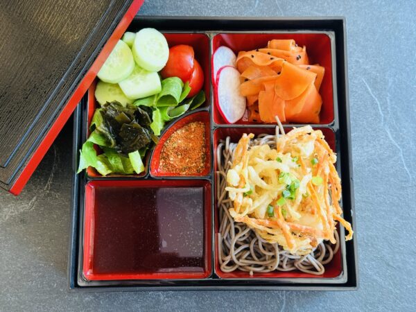 Kakiage Soba Bento
