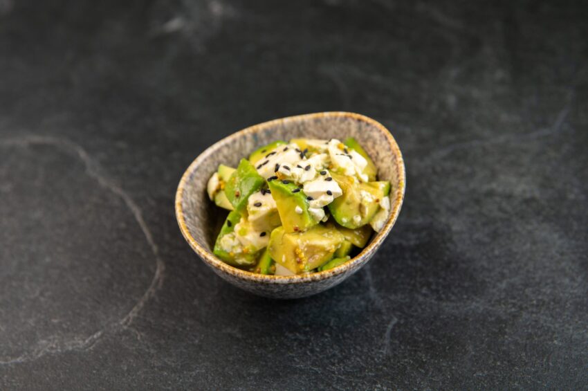 Avocado with Tofu & Wasabi-ae